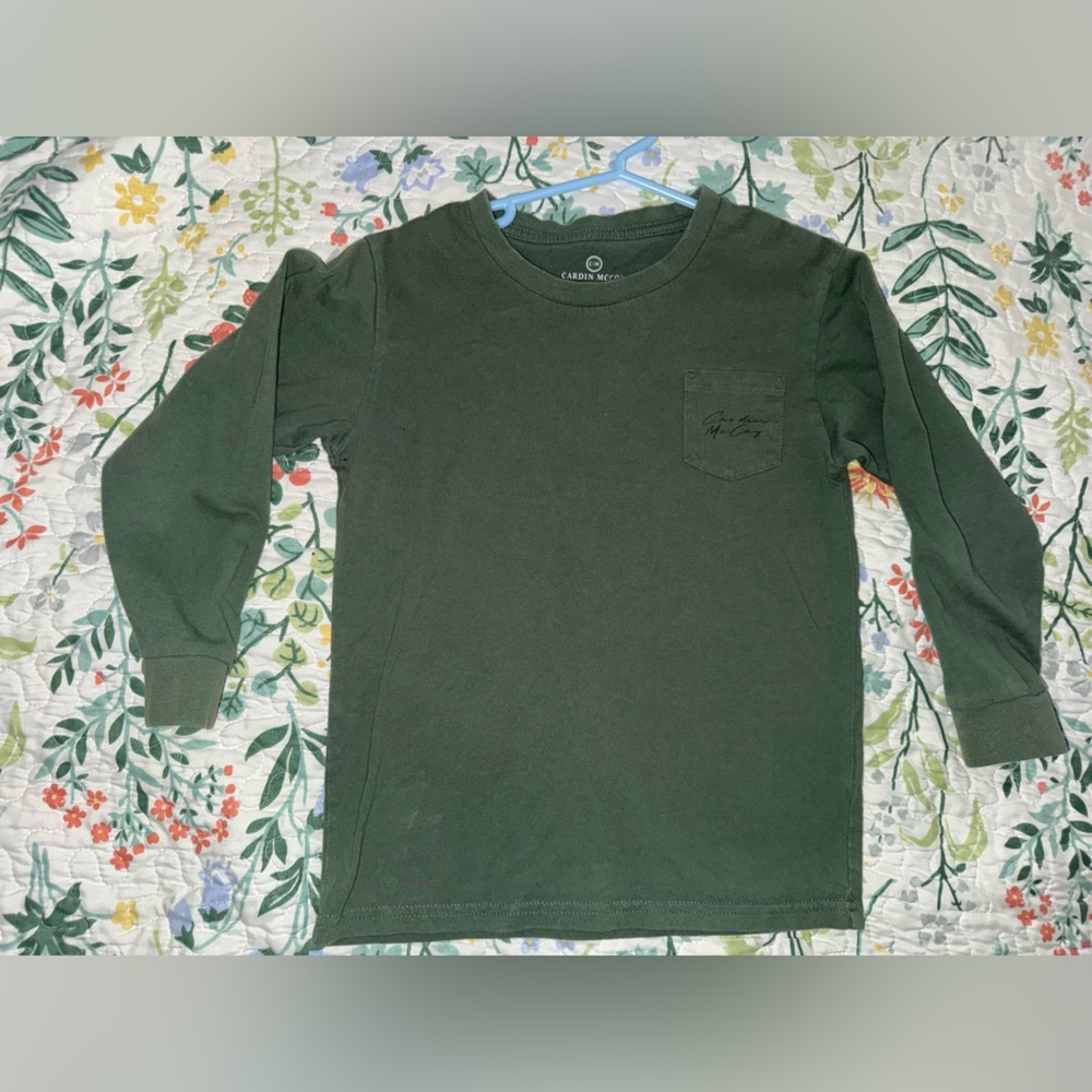 Cardin McCoy Dark Green Long Sleeve Sweater - Picture 2 of 2